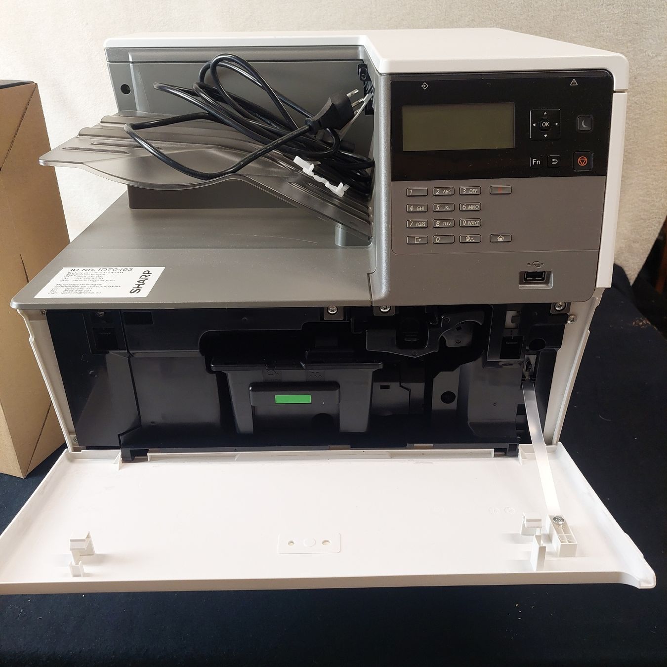 Sharp Stampanti: Sharp MX-B350P Laserdrucker + neuer Toner MX-B45GT – Nuovo (secondo la descrizione) da Zürich venduto da Ricardo_Noname 4