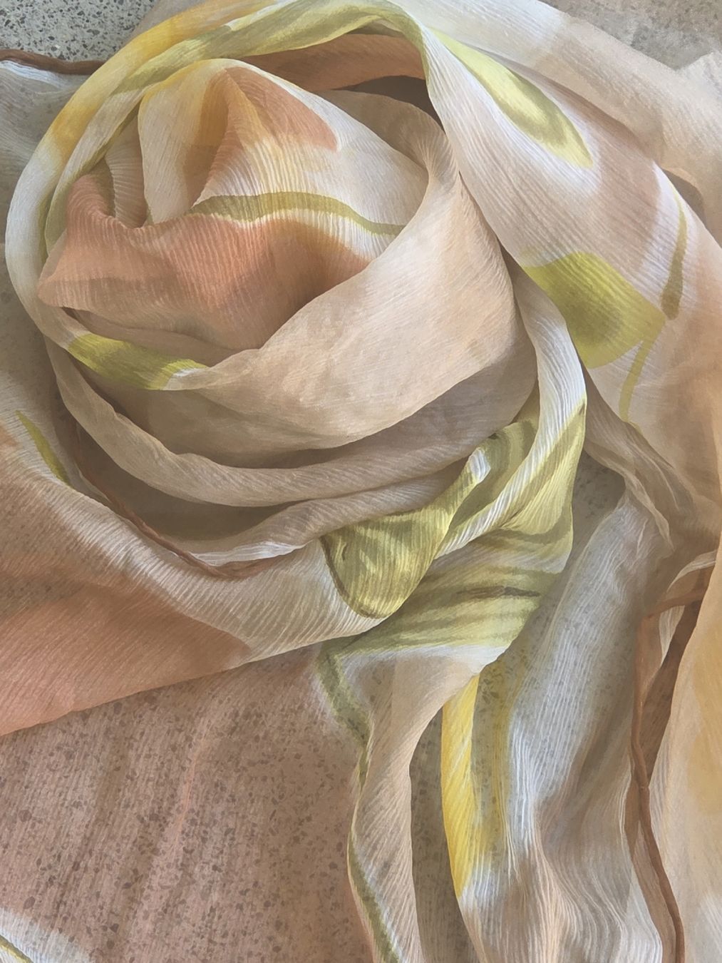 Foulard & Sciarpe: Seidenschal 50 x 160 cm – Nuovo e nell'imballaggio originale da Frauenfeld venduto da Schenken-mit-Herz 1