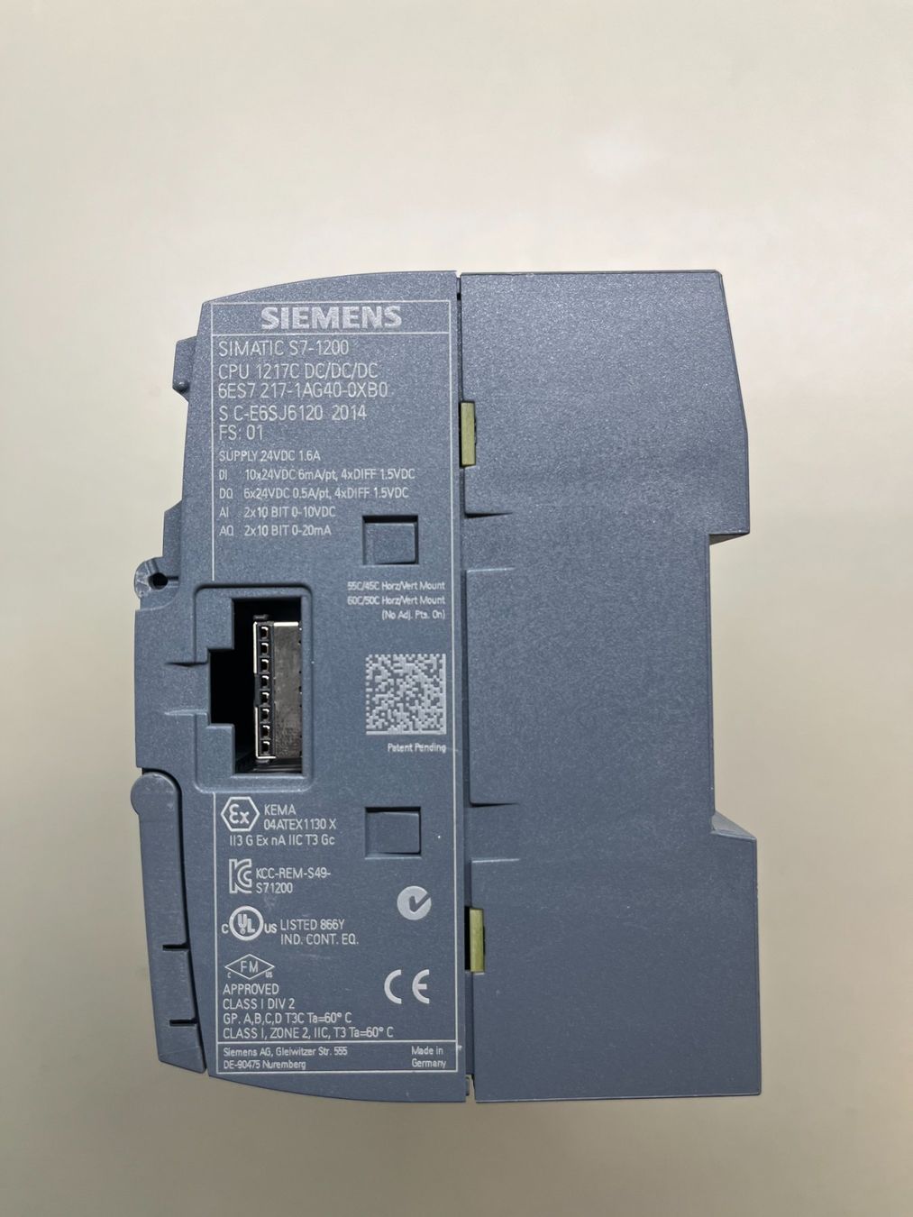 Siemens Componenti elettronici: Simatic S7 1217C Baugruppe – Usato da Jenaz venduto da Speedy350 3