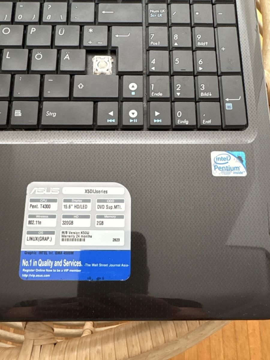 Asus Notebooks: Asus Laptop X5DIJ Series - Pentium – Gebraucht aus Mollis von MOL_SK3006 2
