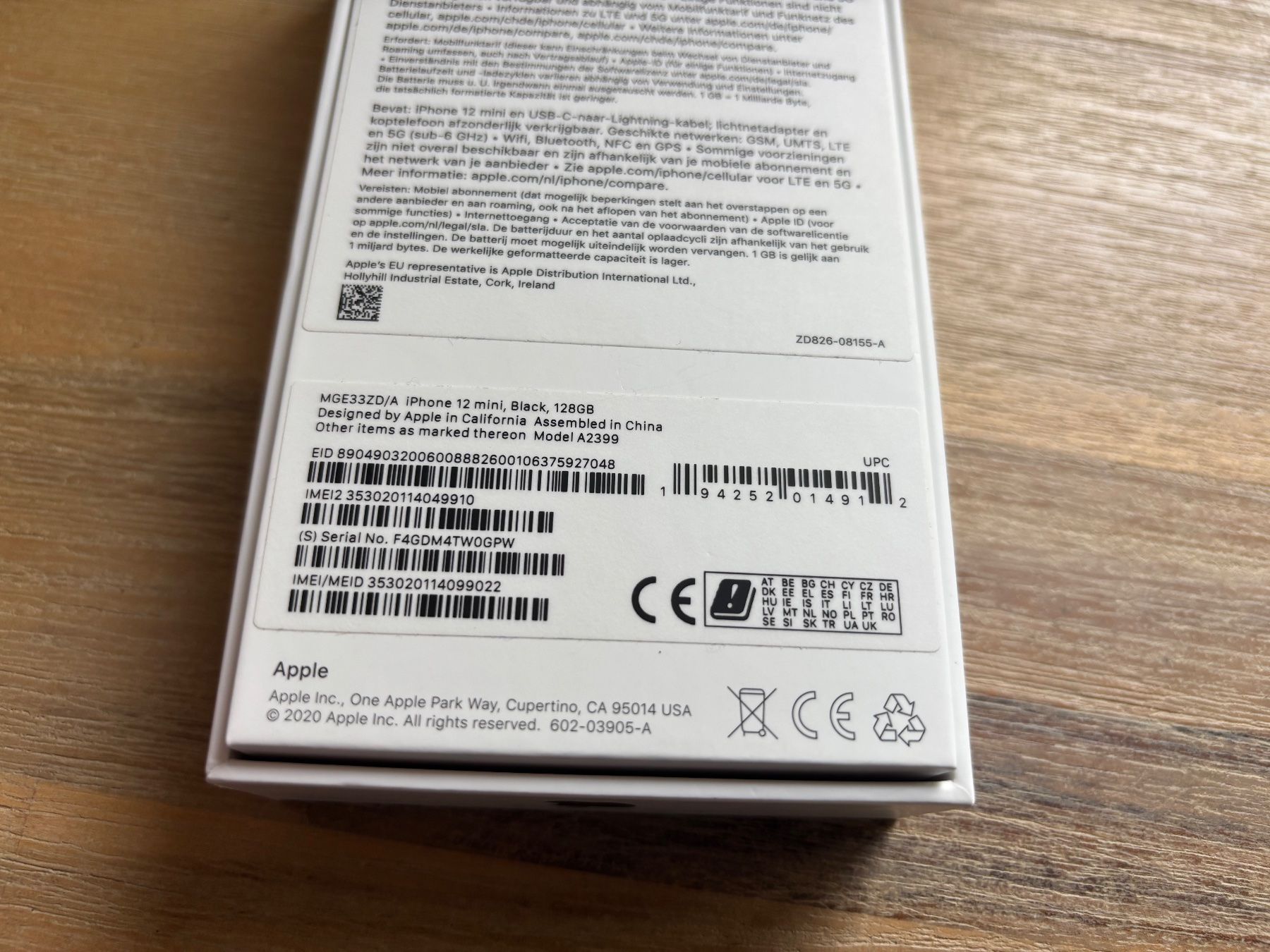 Apple Portables: iPhone 12 mini black 128GB – D'occasion à Monnaz par jdu_pvg8 2