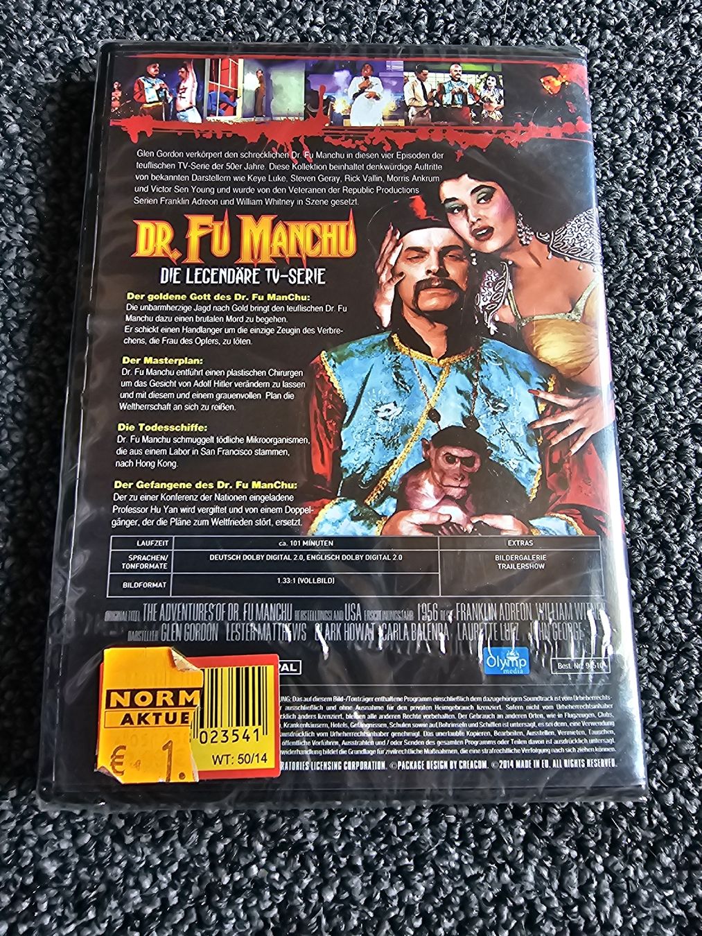 Tutti i DVDs: Dr. Fu Manchu Neuverpackt – Nuovo e nell'imballaggio originale da Ruswil venduto da jan_bxl5 1