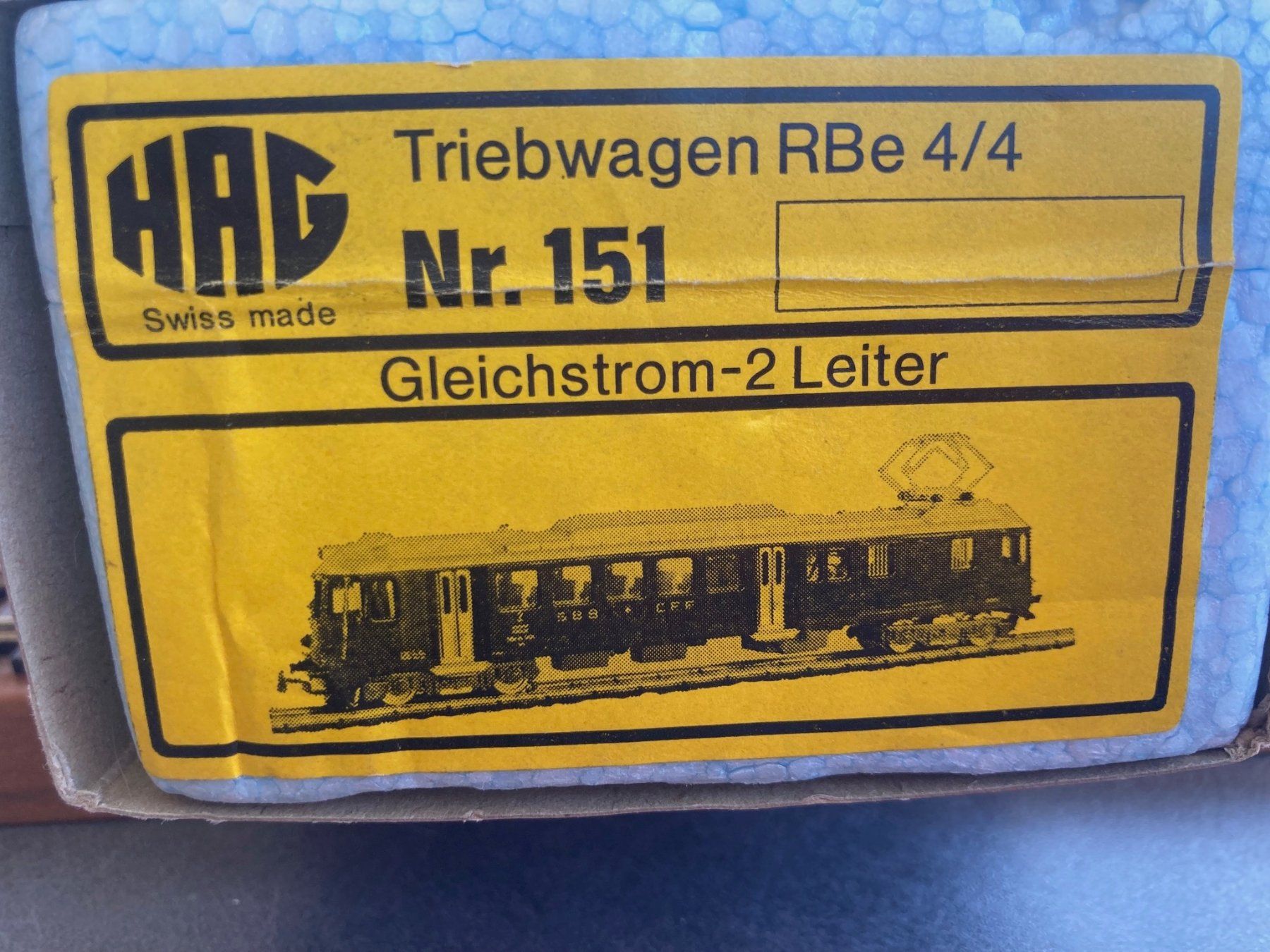 Hag Trains électriques: H0 Gleichstrom – Neuf avec emballage d'origine à luzern par Maclimac