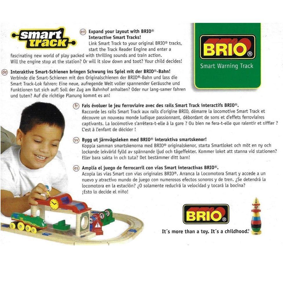Brio Giocattoli: Brio Smart Warning Track - Warnschiene unbespielt – Nuovo (secondo la descrizione) da Sirnach venduto da sagrotin 3