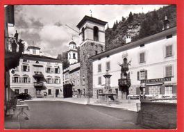POSCHIAVO, DORFPLATZ, GROSSFORMAT