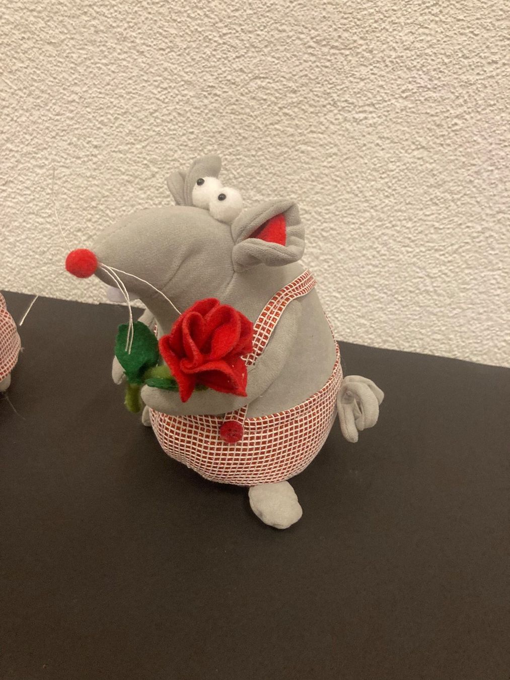 Tutte le decorazioni: Mäuse Paar sitzend, je ca. 20 x 15 x 17 cm – Nuovo (secondo la descrizione) da Neuenhof venduto da jorogo 2