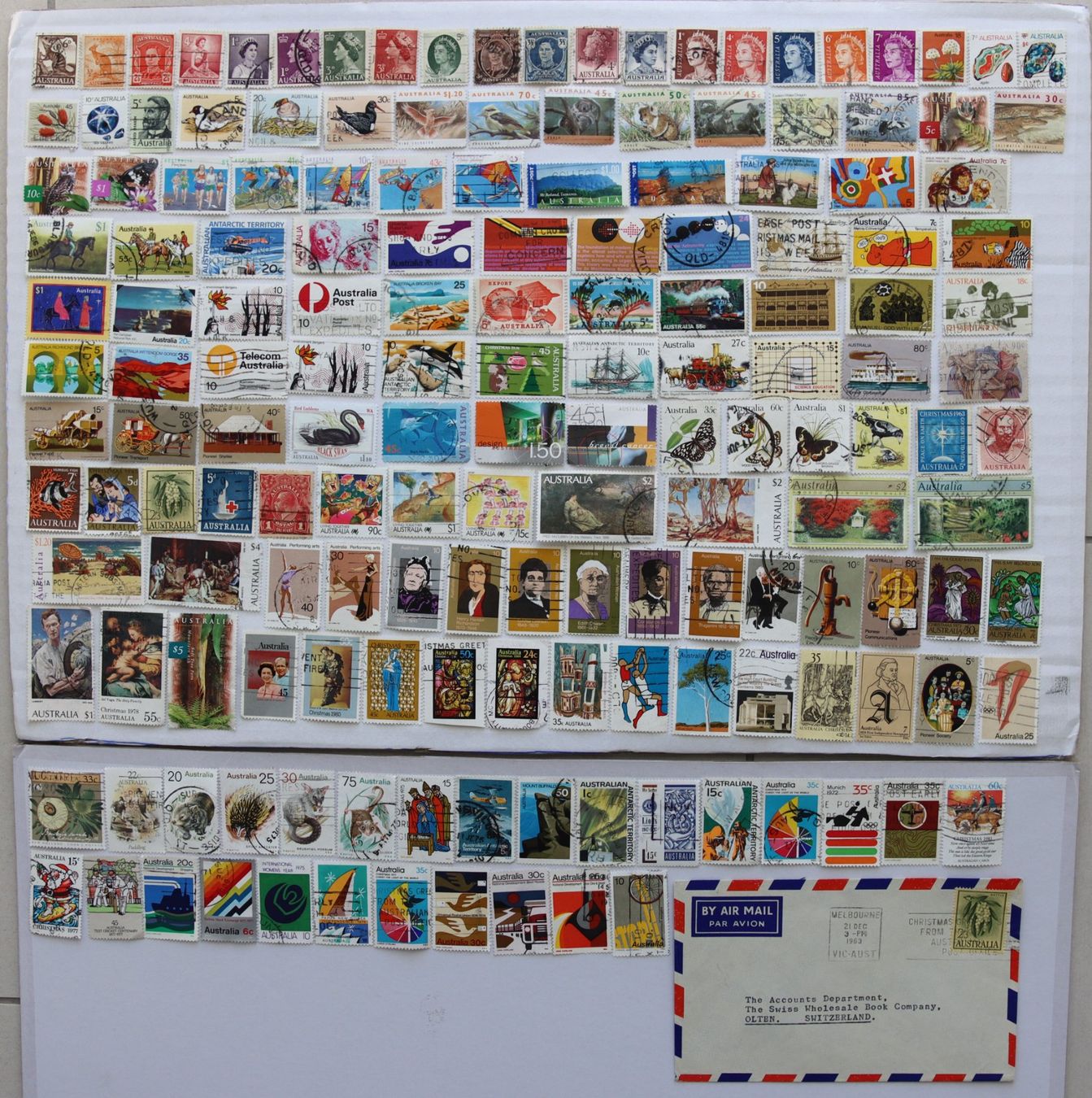 Tous les timbres: Briefmarken Australien – D'occasion à Oberentfelden par lakipul