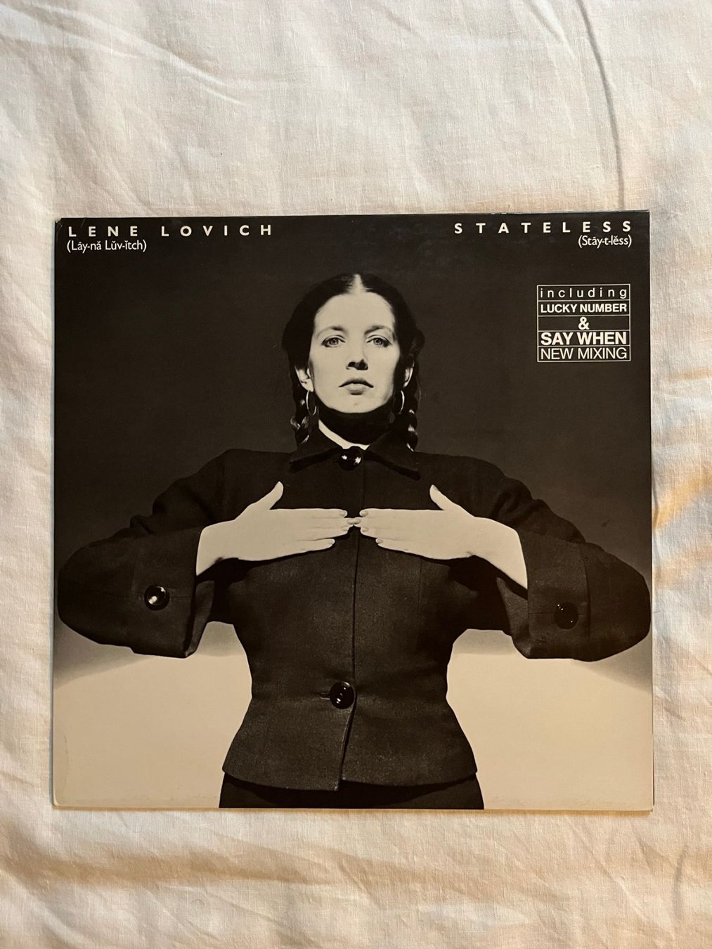 Vinyles: Lene Lovich – Stateless vinyl lp 1979 Germany – D'occasion à Effretikon par ChrisLamberger