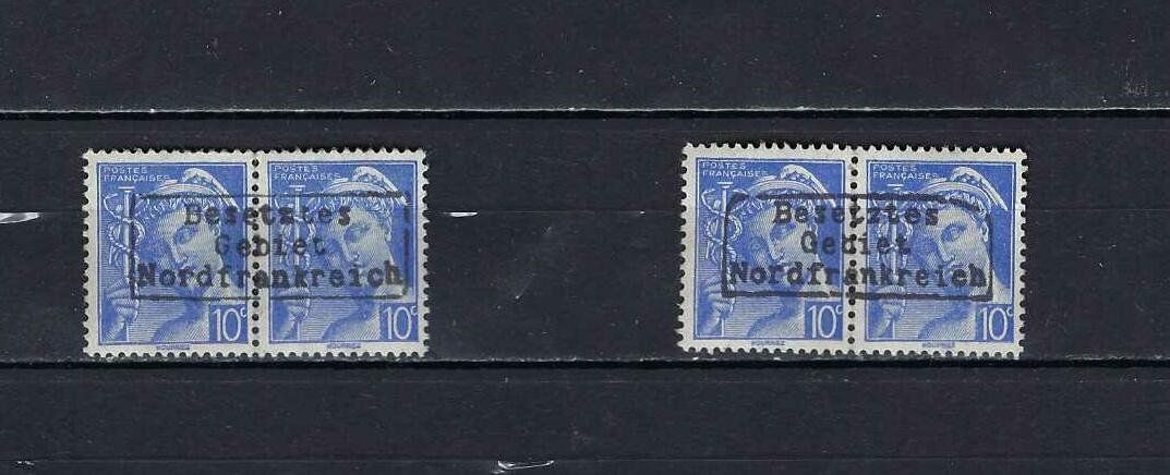 Tous les timbres: WKII Besetzung Frankreich ** – Neuf avec emballage d'origine à Altstätten SG par Nandodax