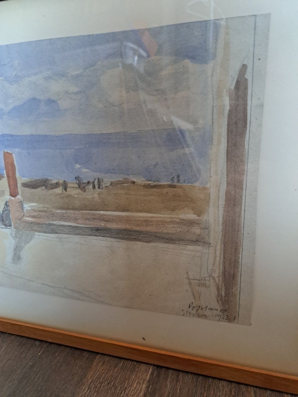 Dipinti: Aquarelle signée Stocker et datée 1923 Positano – Usato da Tramelan venduto da Art-rider 4