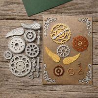 Neues Set  Stanzschablonen Steampunk