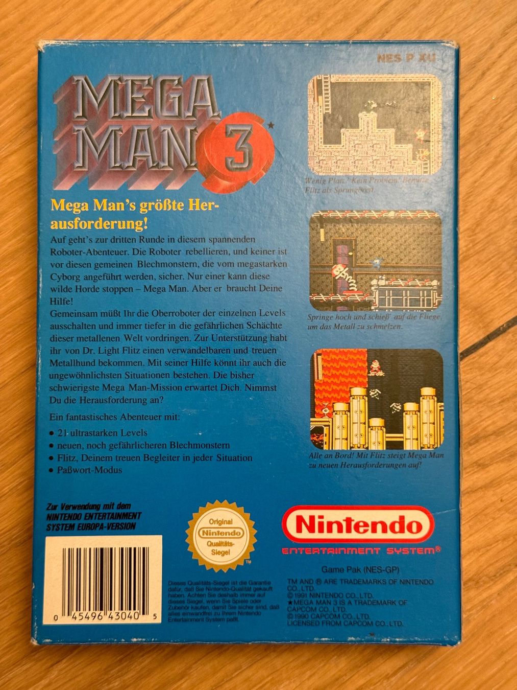 Nintendo Giochi: Mega Man 3  NES PAL-B  OVP – Usato da Ebmatingen venduto da omgmrtea 1