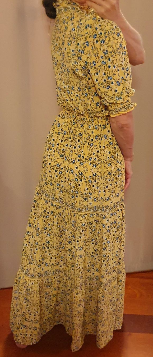 Vestiti: Maxikleid gelb/bunt Gr. 34/XS Neu – Nuovo (secondo la descrizione) da Stansstad venduto da InStyle8 3