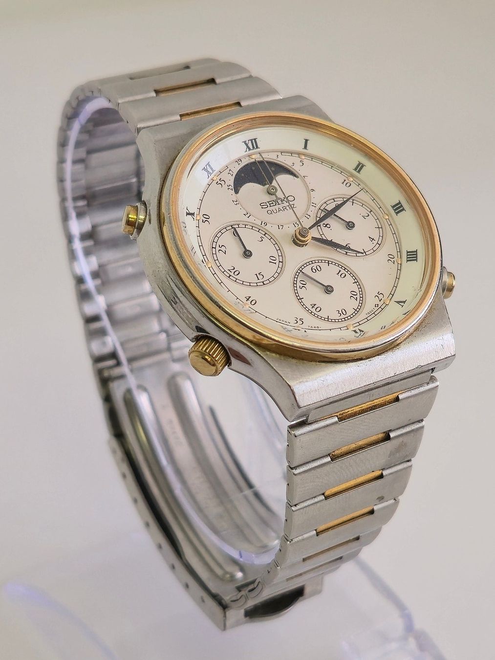 Seiko Orologi: Seiko 7A48-7000 Moonphase Chronograph – Usato da Dietlikon venduto da sop_qr7v 2