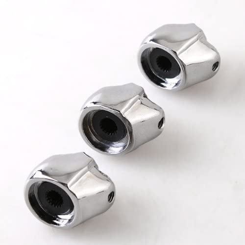 Altri accessori: 3 pces  Knobs Chrome Skull Head – Nuovo (secondo la descrizione) da Magglingen/Macolin venduto da Siloli1967 2