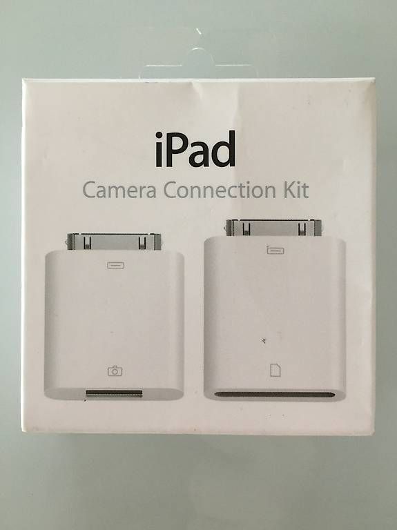 Apple Unità & Adattatore: Apple IPad Connection Kit Kamera-Adapter SD Karten Adapter – Usato da Lufingen venduto da slowflyer1