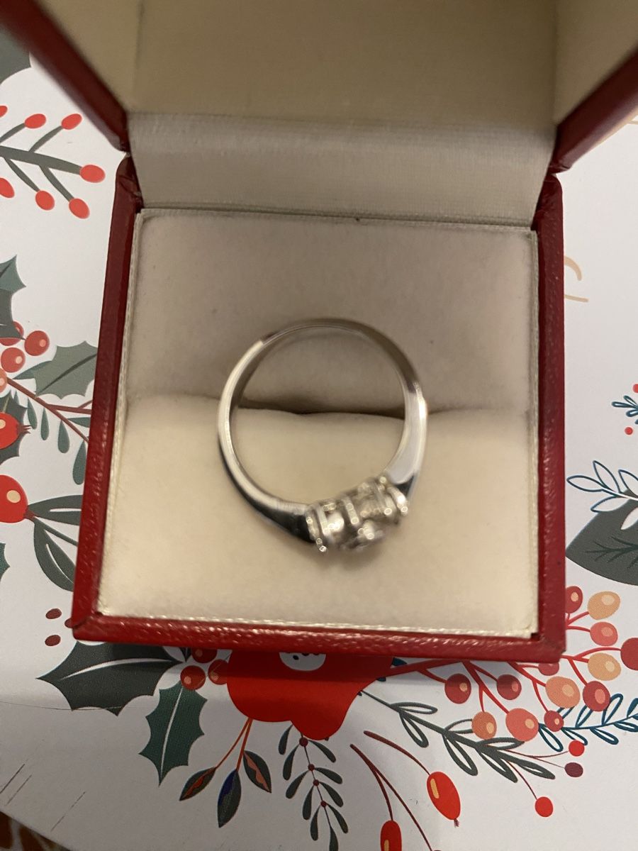Anelli: Weisgold Ring mit Diamanten 0.32 Karat – Usato da Pfungen venduto da Sheki56 4