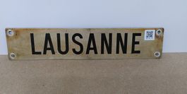 Depotschild SBB "Lausanne"