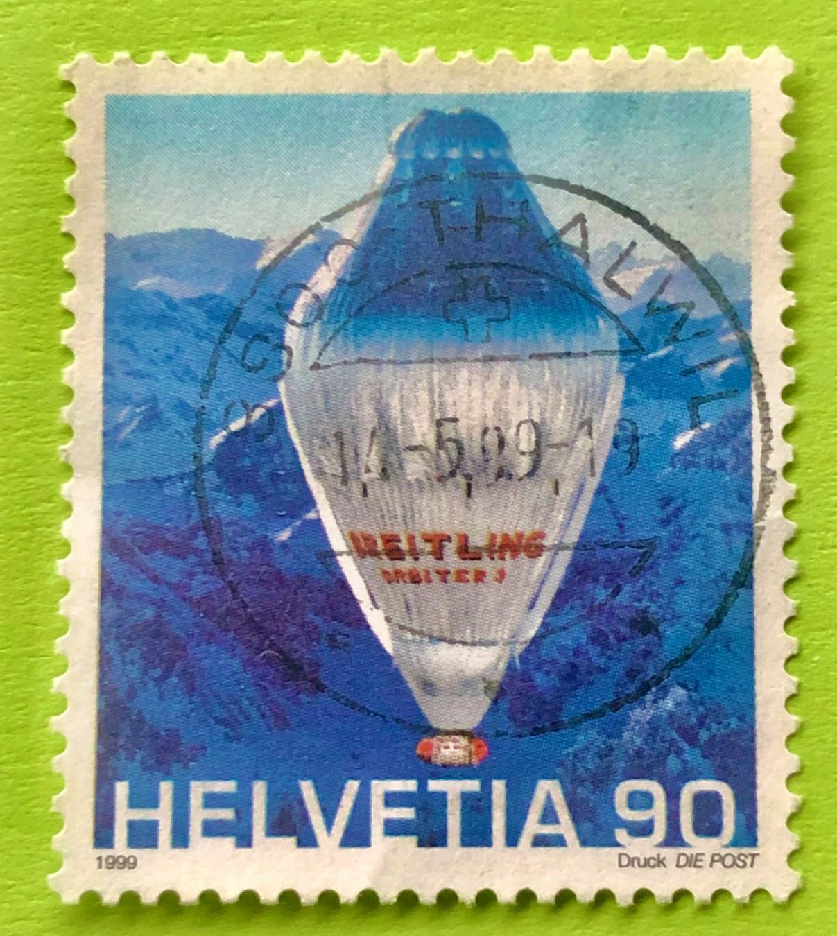 Tutti i francobolli: CH Briefmarken mit Gestempelt Thalwil – Usato da Aarau venduto da Billa007
