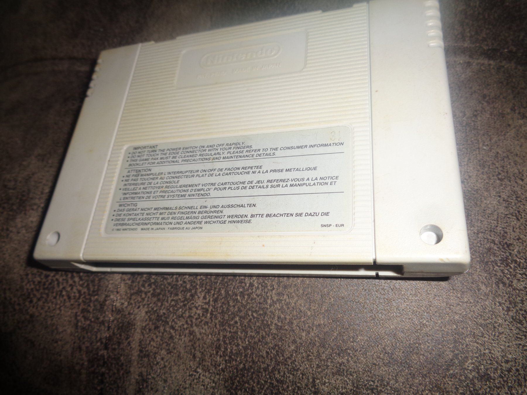 Giochi: Full Throttle - All-American Racing SNES – Usato da Olten venduto da Disc-Ausverkauf 1
