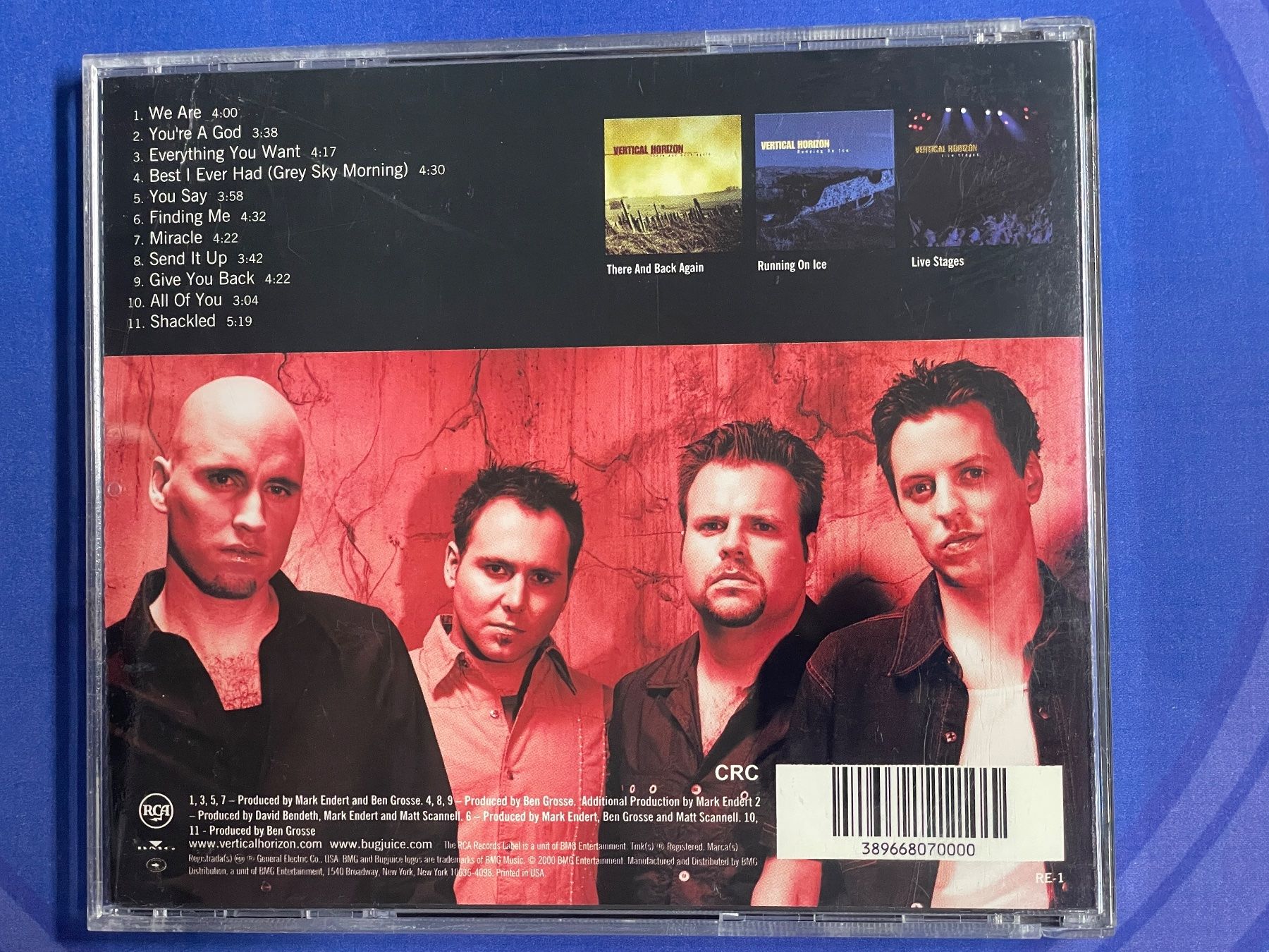 CD: Vertical Horizon – Everything You Want-Alternative – Usato da Muri b. Bern venduto da AdidasCollector 1
