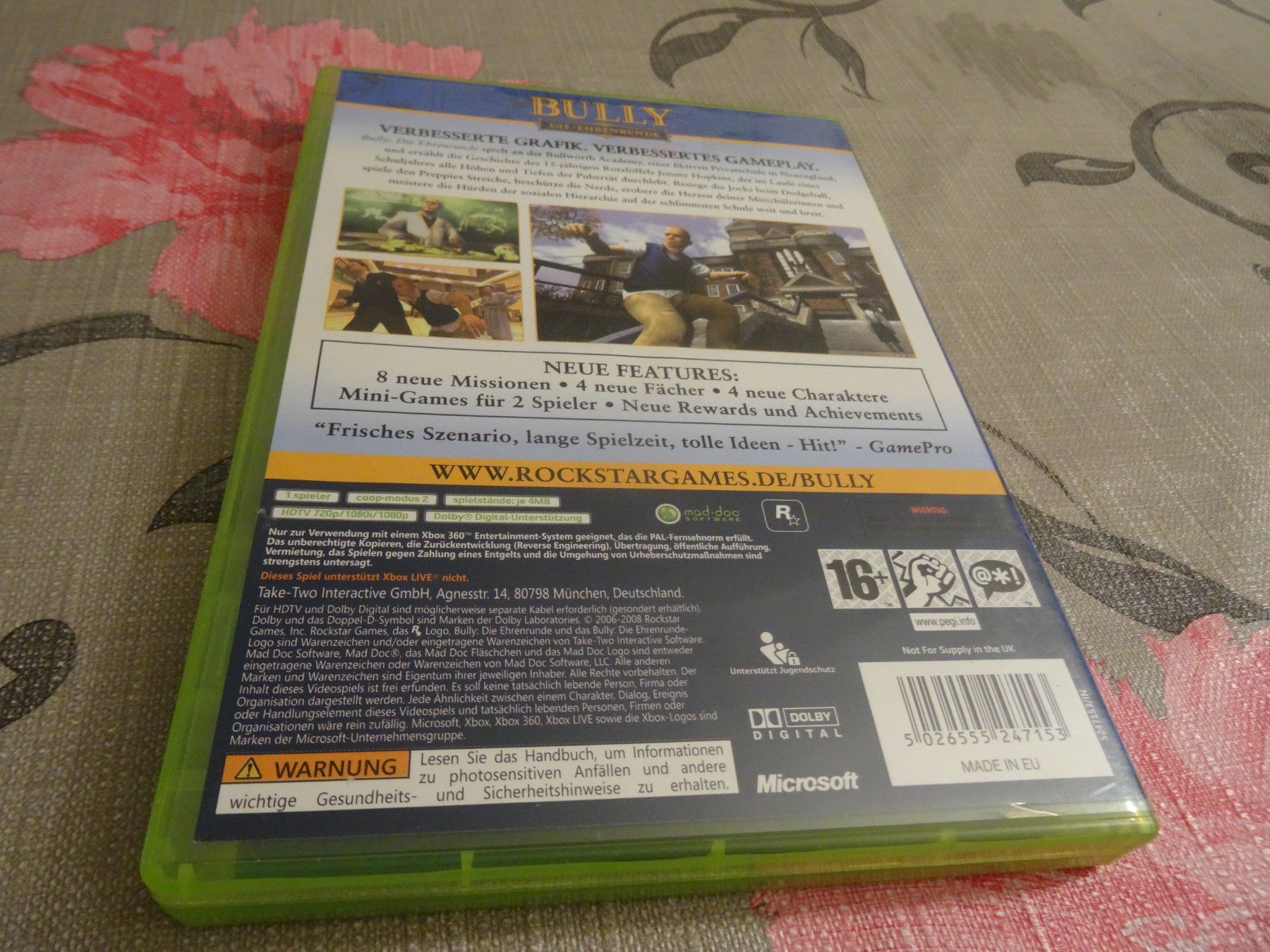 Microsoft Giochi: Bully: Die Ehrenrunde - Xbox 360 – Usato da Olten venduto da Disc-Ausverkauf 2