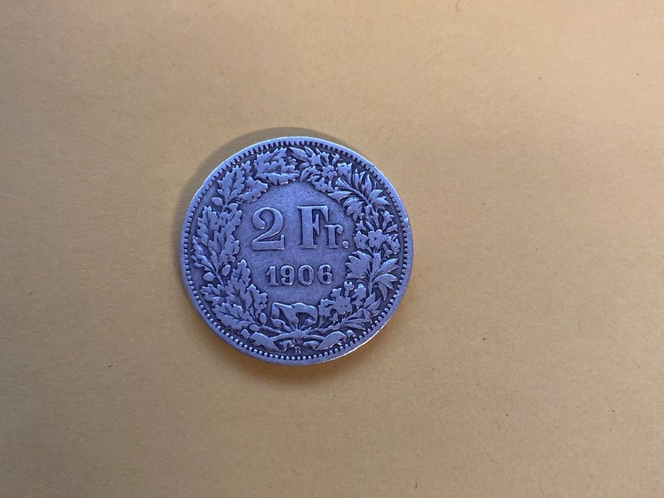 Tutti le monete: Pièce de 2 francs Suisse 1906 en argent – Usato da Le Brassus venduto da cinema13
