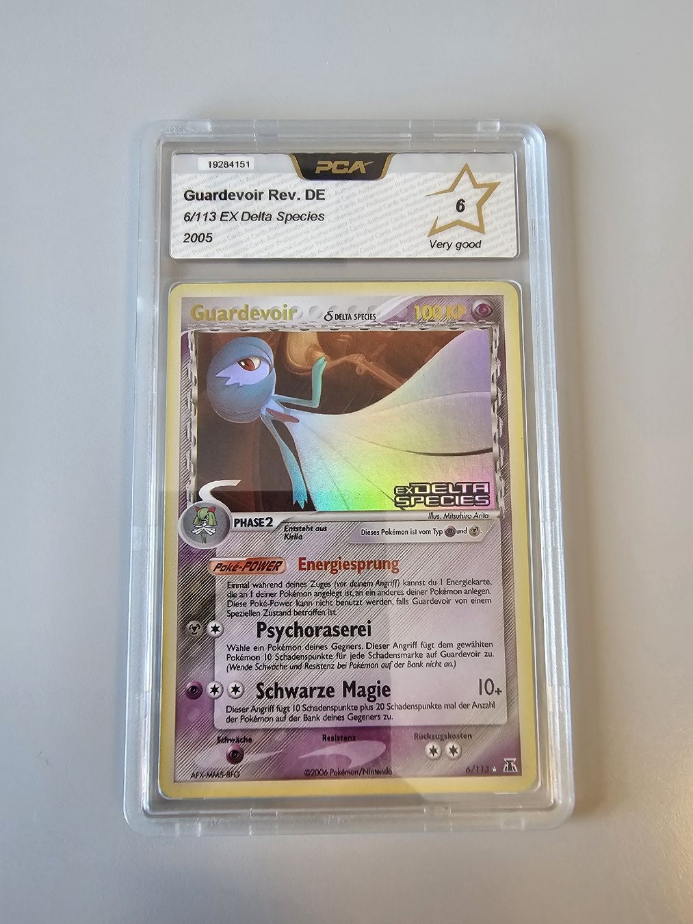 Pokémon Sammelbilder & Trading cards: Guardevoir Rare Holo – Gebraucht aus Häutligen von Konvolut_Shop_CH