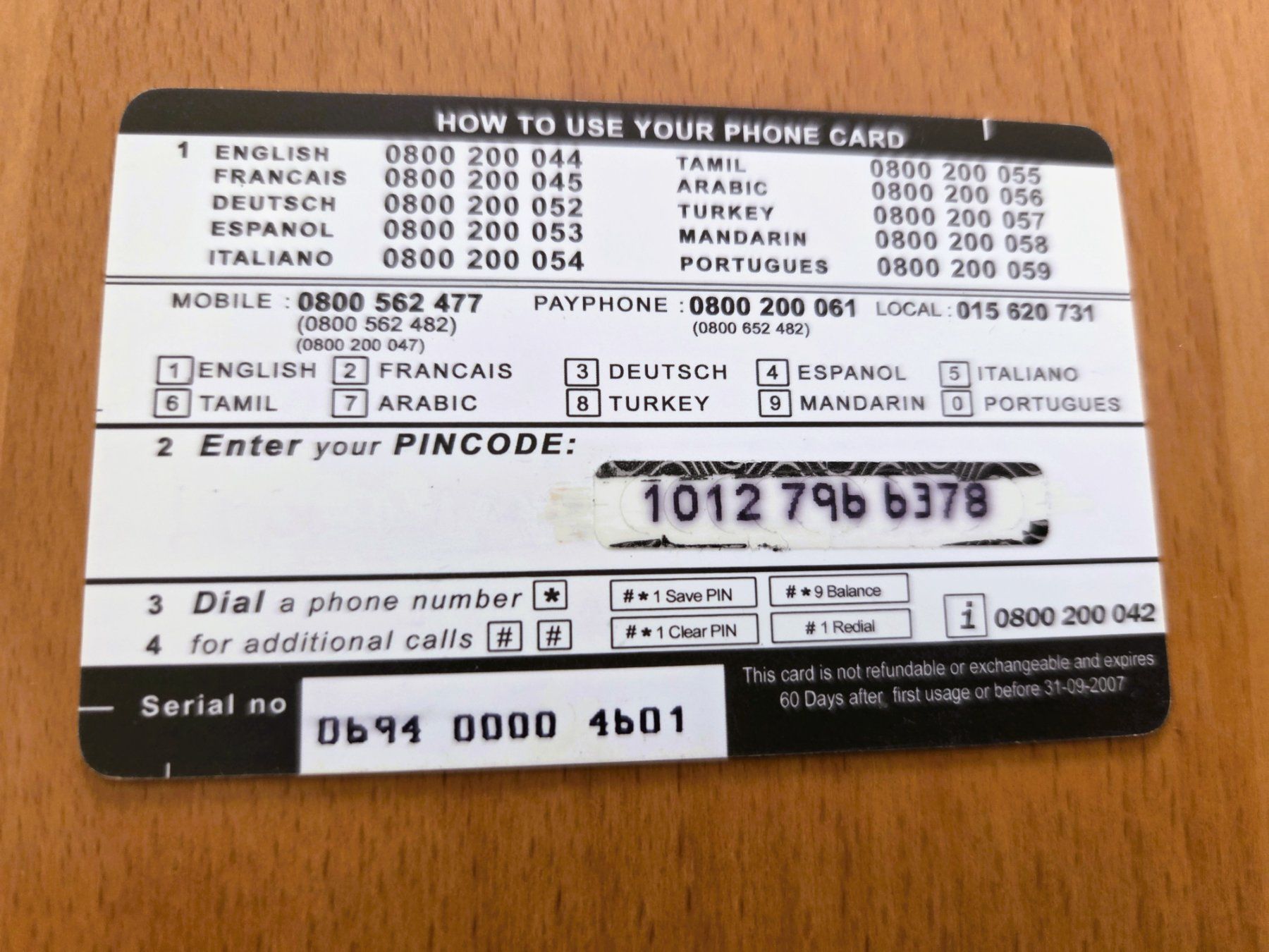 Schede telefoniche: PREPAID - SCHWEIZ – Usato da Brüttisellen venduto da Nighttrain 1