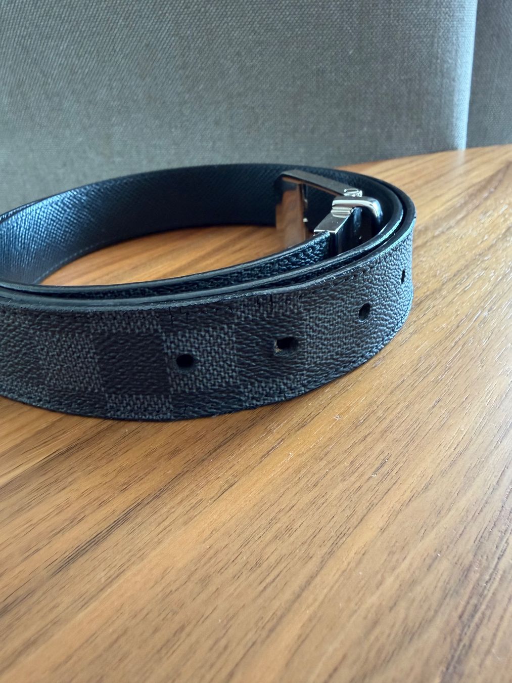 Louis Vuitton Cinture: Ceinture Louis Vuitton damier – Usato da Hauterive NE venduto da mwueth 1