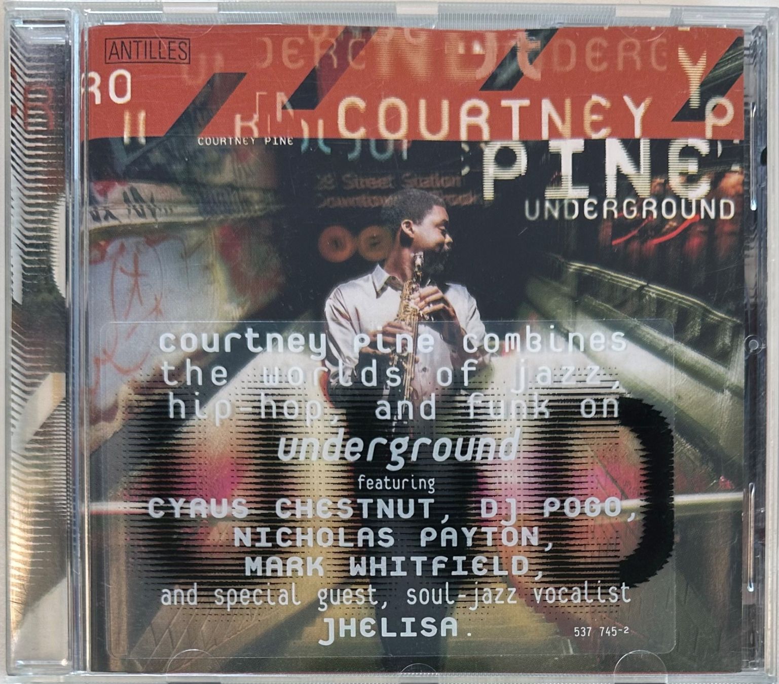 CD: Courtney Pine – Underground – Usato da Martigny venduto da jereq