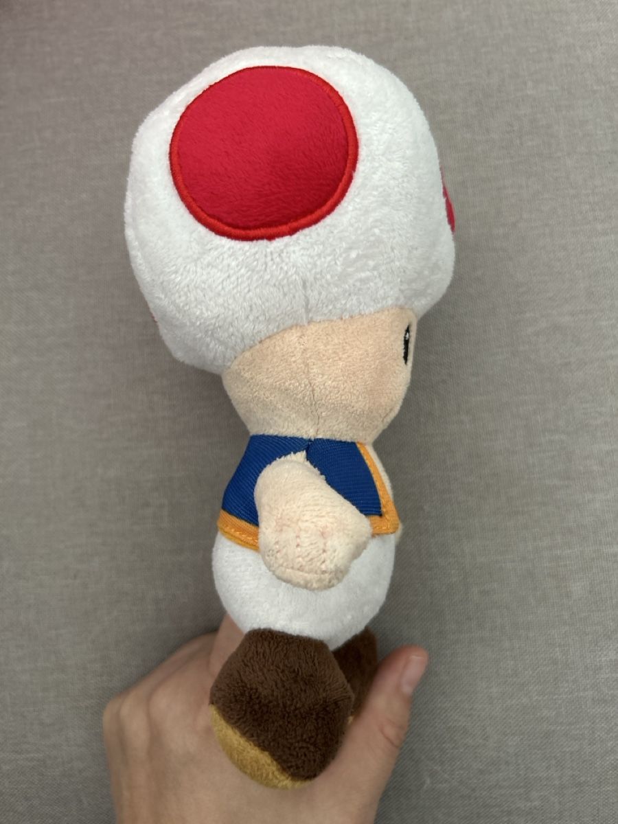 Nintendo Jouets: Plüschfigur Toad Super Mario, gut erhalten, 20cm – Neuf (Voir description) à Laufen par Jassi.quinn 3