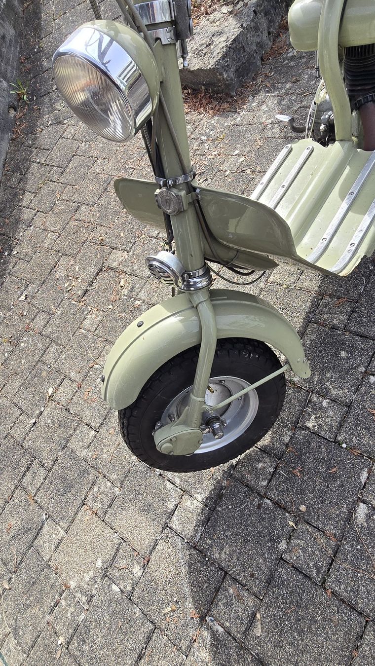 Scooter: Lambretta D 125 mit spez lenkschloss – Usato da Niederwangen BE venduto da Zimmo72