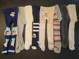 Pro Set 2 Strumpfhosen 74/80 / 2 Krabbelstrumpfhosen