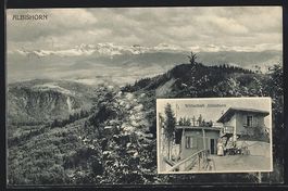 Albishorn, Gasthaus Albishorn, Panorama