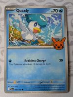 🇬🇧 Pokémon Quaxly (Coiffeton) Trick or Trade 2024 ENG