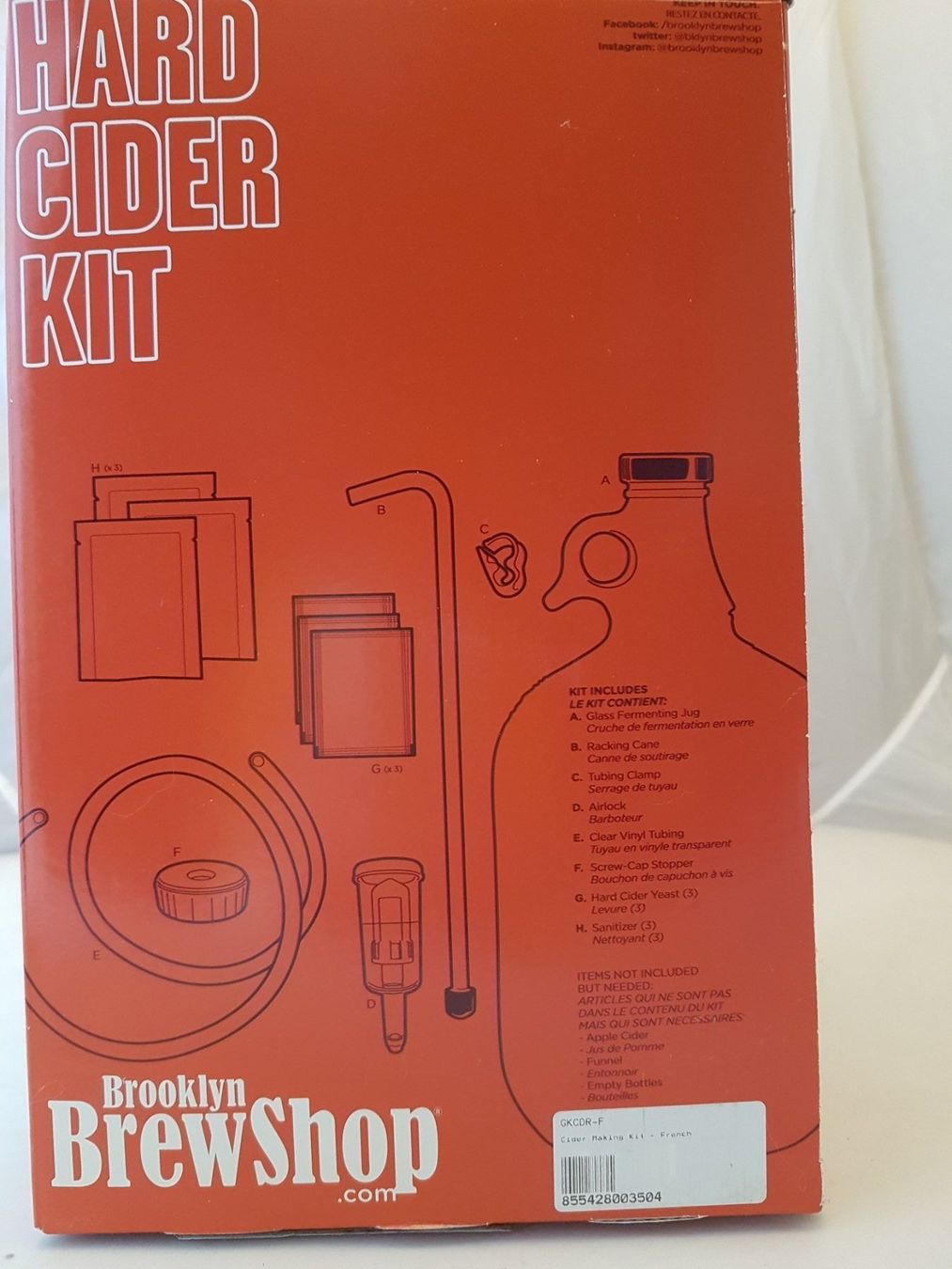 Spiritueux: Hard Cider Kit – Neuf avec emballage d'origine à Grindel par karroqueen 2