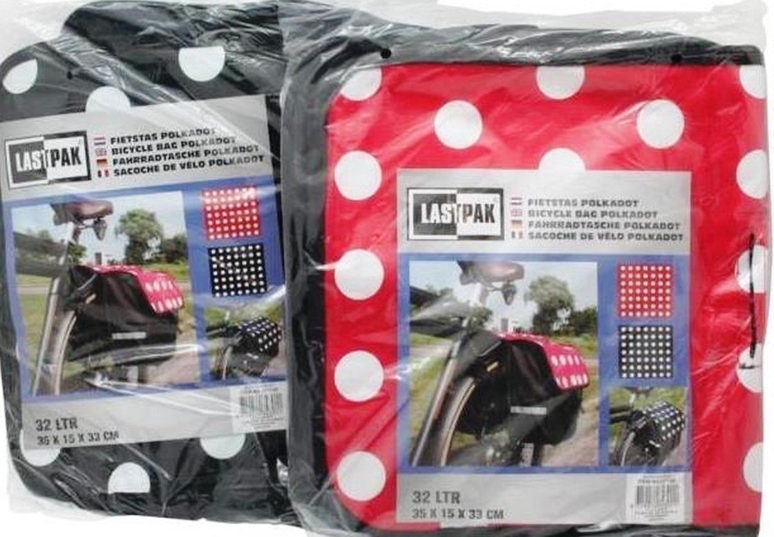 Pezzi di ricambio: Velo-Doppel-Gepäcktasche /32Liter/Punkte – Nuovo e nell'imballaggio originale da St. Gallen venduto da schnaeppchen-preise 2