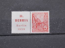 DDR 1959 Fünfjahresplan DEBRIA **