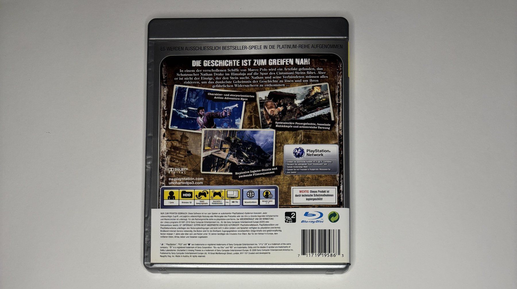 Giochi: PS3 - Uncharted 2: Among Thieves – Usato da Allschwil venduto da Bullach 2