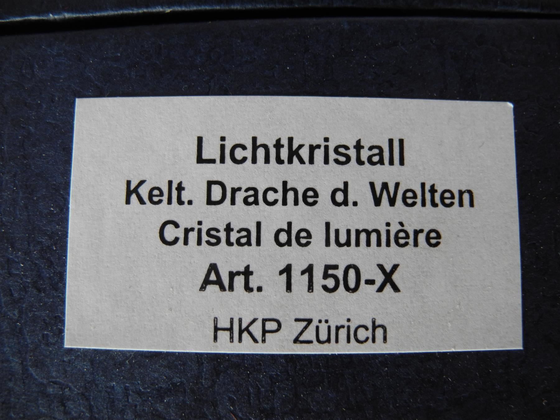 Minerali & Pietre curative: Lichtkristall Kelt. Drache d. Welten, d9 – Nuovo e nell'imballaggio originale da Kottwil venduto da Crazyrolf 3