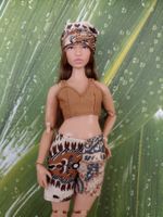 Barbie curvy abito fatto a mano/handgemacht/fait main
