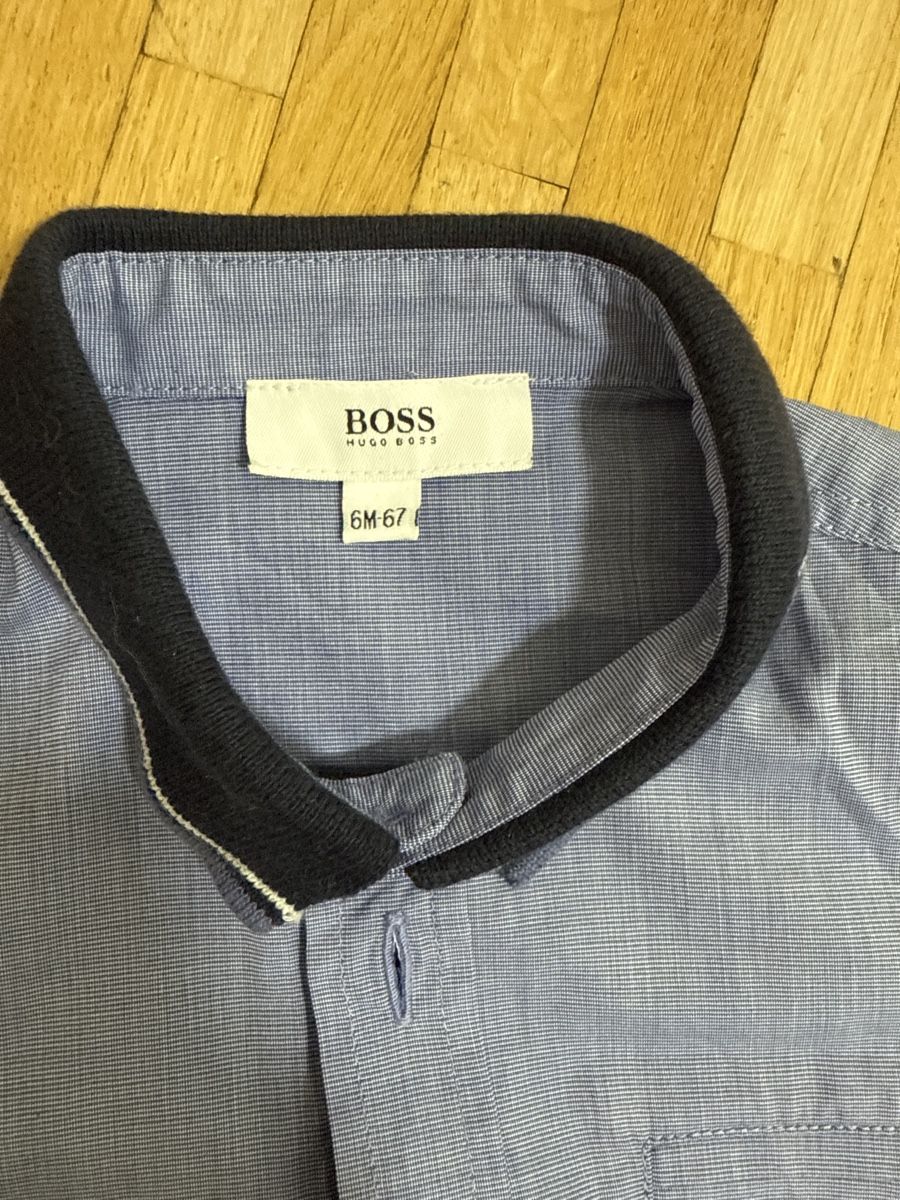Hugo Boss Hemden, Tops & T-Shirts: Chemise BOSS bébé, taille 6 mois – Neu und originalverpackt aus Chêne-Bourg von Dr_resell_Geneva 1