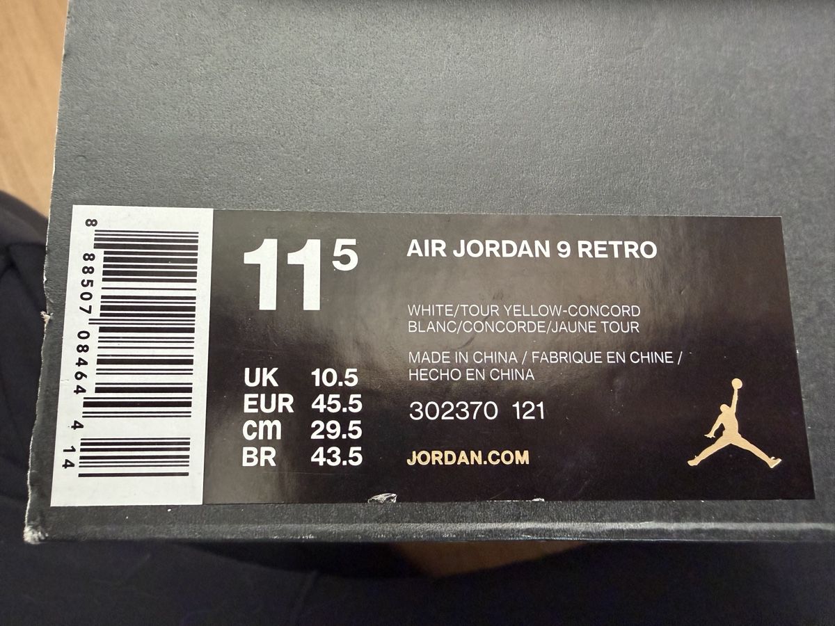 Jordan Scarpe da uomo: Air Jordan 9 Retro – Usato da Niederhasli venduto da Dully16 4