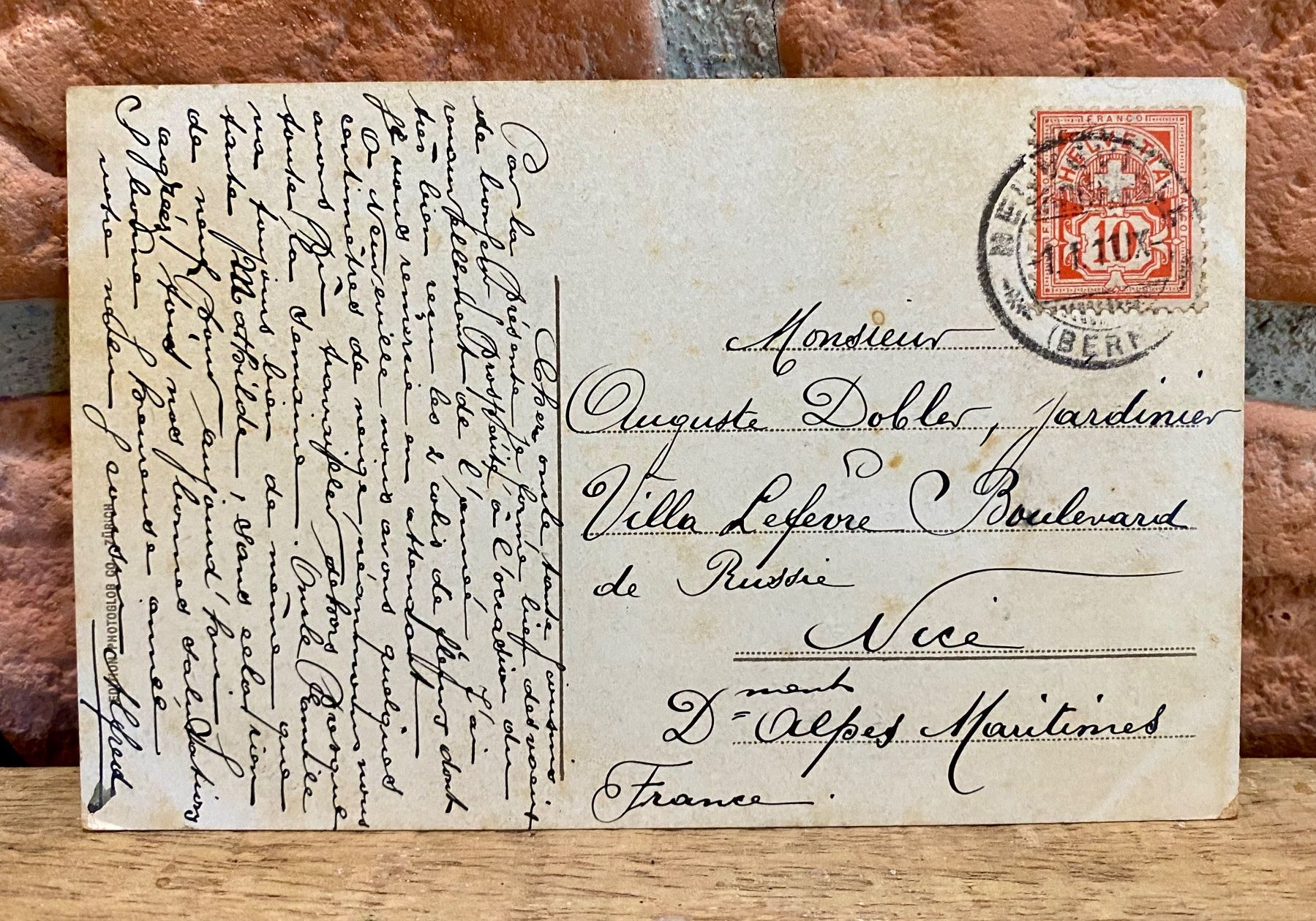 Cartoline postali: 1911 - NEUVEVILLE - Bielersee – Usato da Root venduto da ENGLAND-TREASURES 2