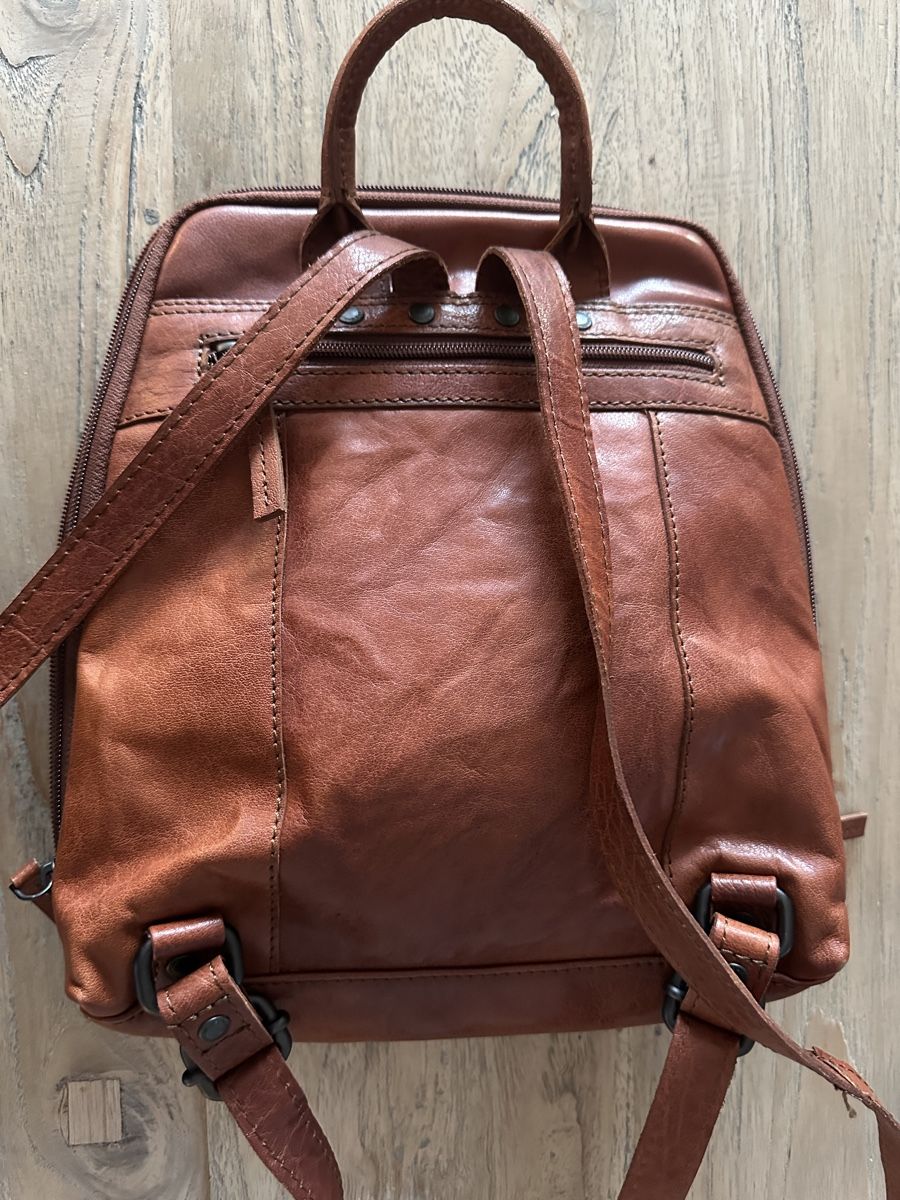 Rucksäcke: Spikes & Sparrow Lederrucksack, cognac, Top Zustand – Neu (gemäss Beschreibung) aus Zürich von phos.arch 5
