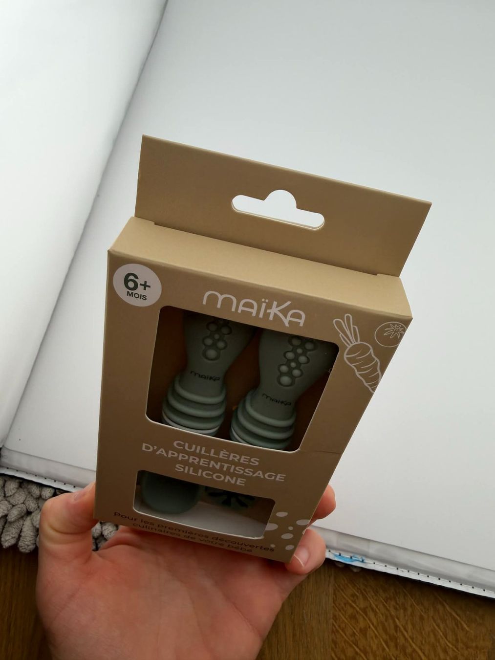 Löffel: Maika Babylöffel-Set aus Silikon - Neu – Neu und originalverpackt aus Riehen von edu_92w7 1