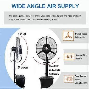 Ventilatoren: Standventilator mit Wasservernebler, gebraucht – Gebraucht aus Rotkreuz von Siibli 6