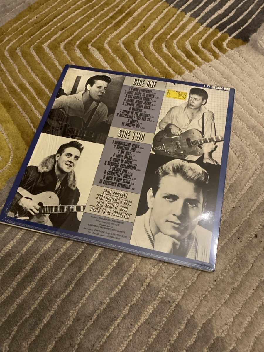 Dischi in vinile: Eddie Cochran Singles Album  – Usato da Zürich venduto da alt-eisen 1