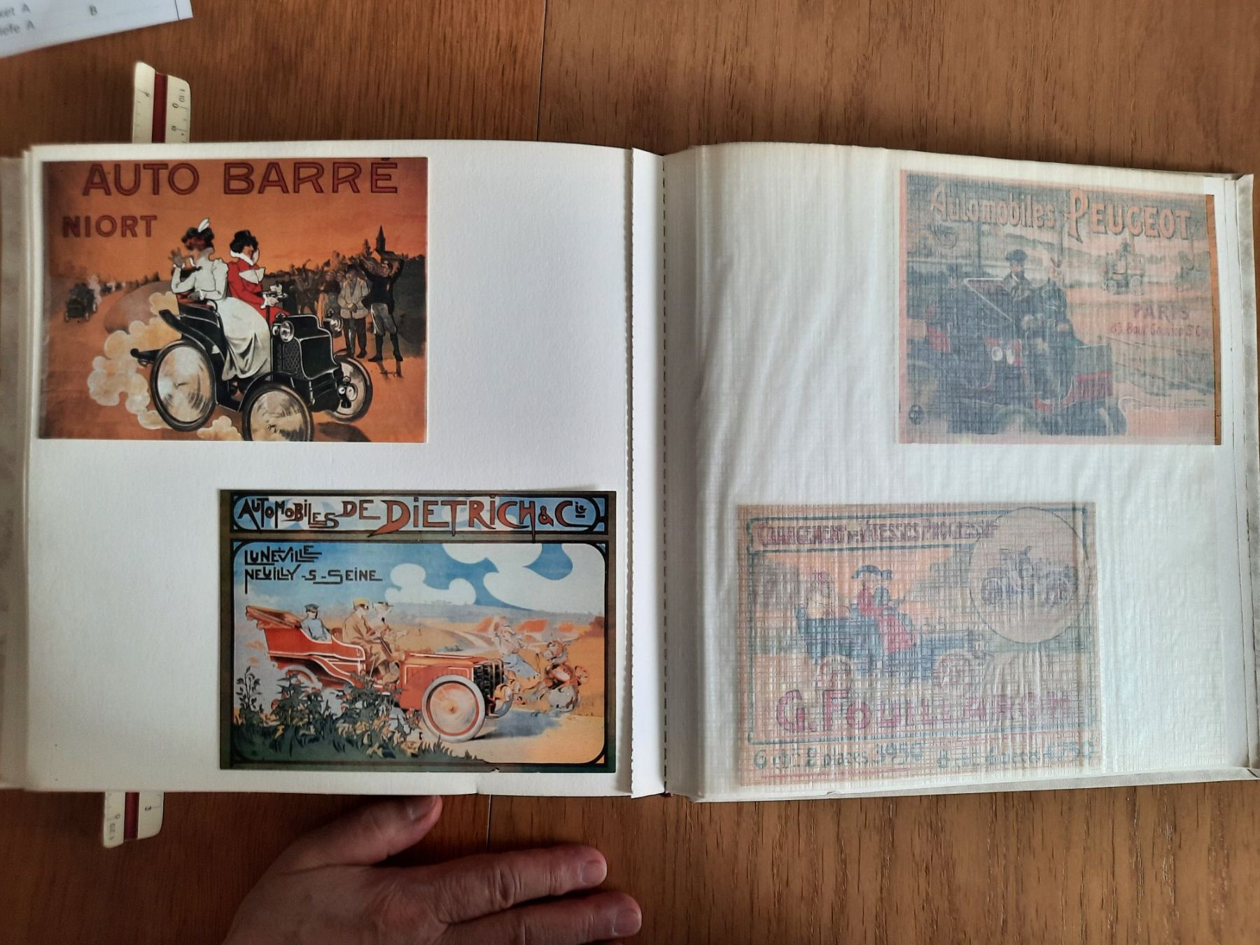 Album: 66 Postkarten von alten Plakaten – Usato da Trimbach venduto da monga01 9